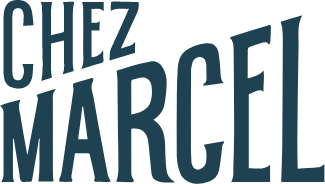 Notre logo : Chez Marcel.